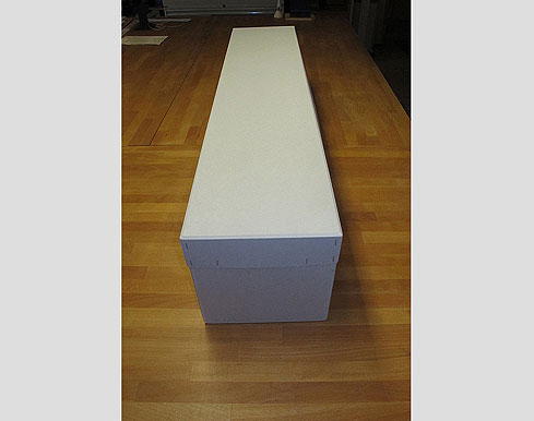 Bild 1: Geschlossene Stülpdeckelschachtel