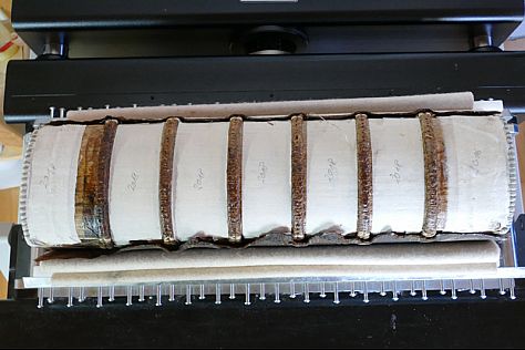 Bild 13: Ansicht während der Restaurierung