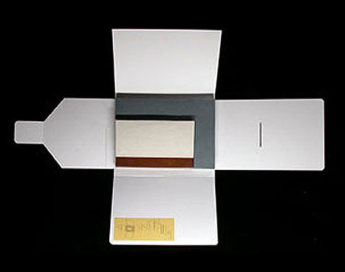 Vier-Klappen-Schutzbehältnis